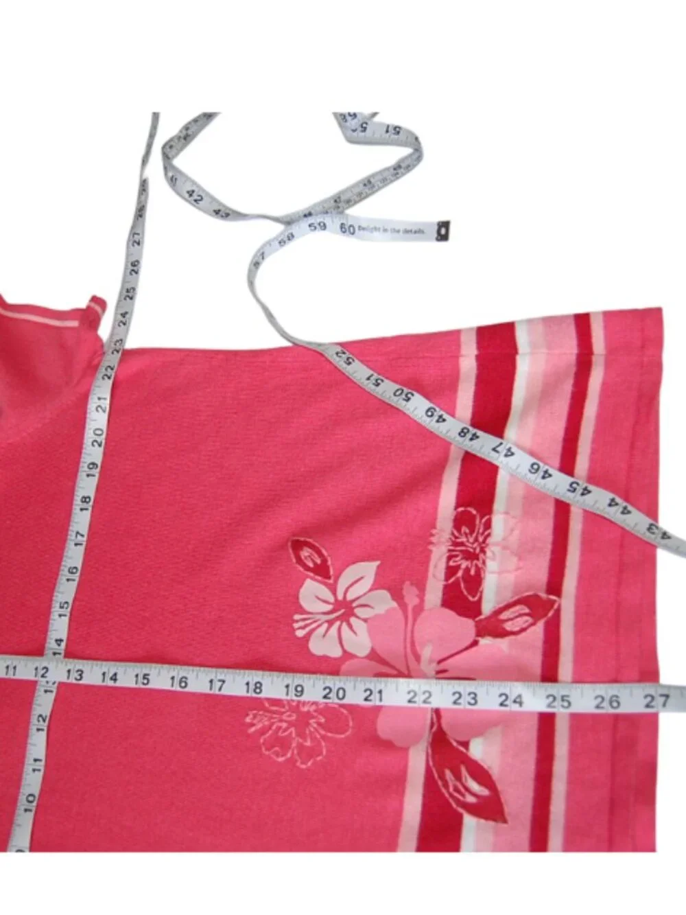Norton McNaughton Women’s 2X Pink Tropical Floral Ramie Cotton Knit Cottagecore - Picture 9 of 12